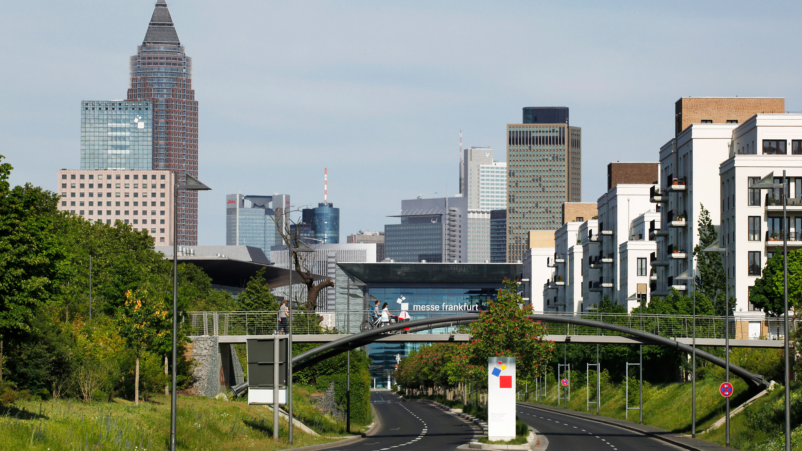 Skyline Messe Frankfurt