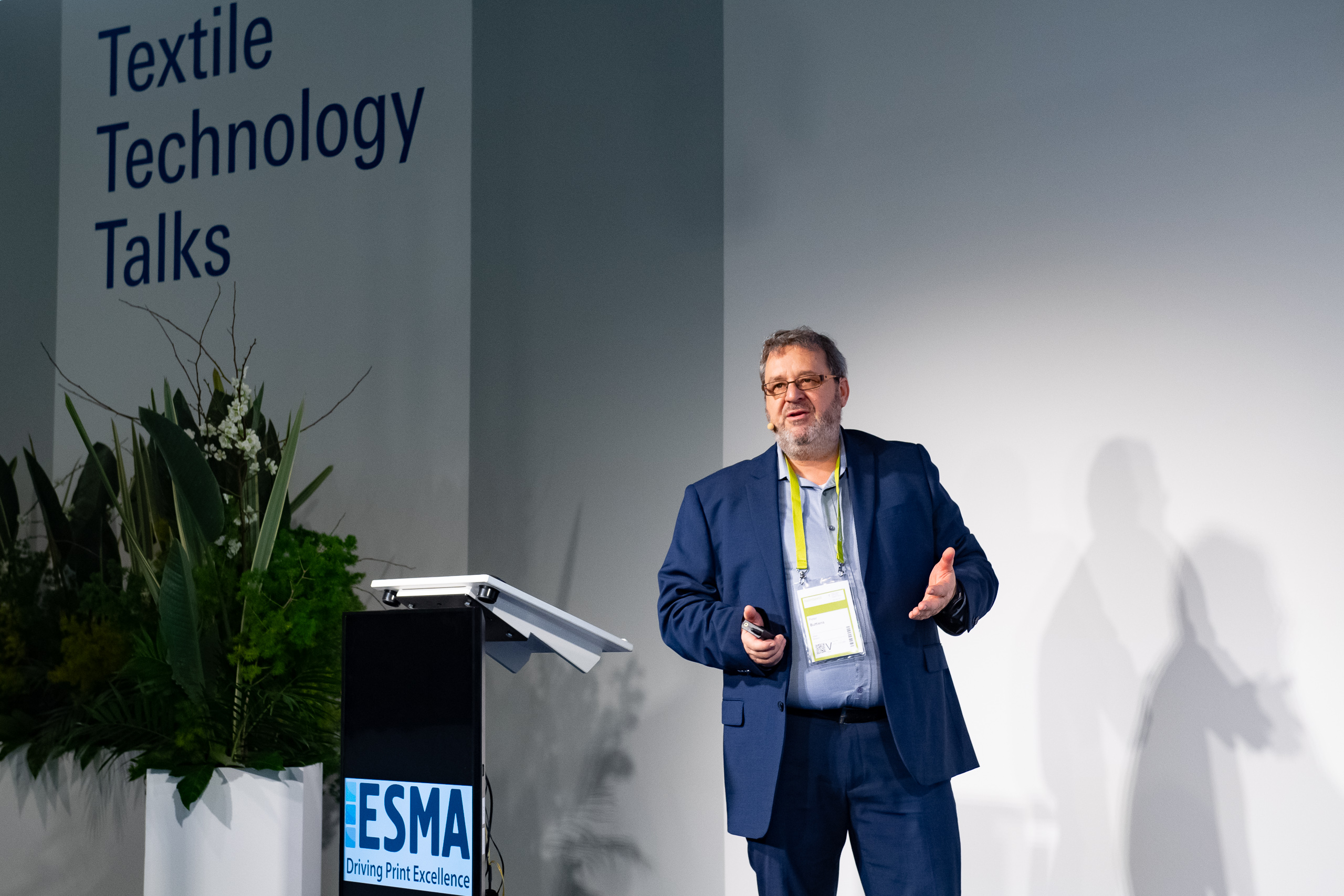 Textile Technology Talks, Peter Buttiens ESMA General Manager