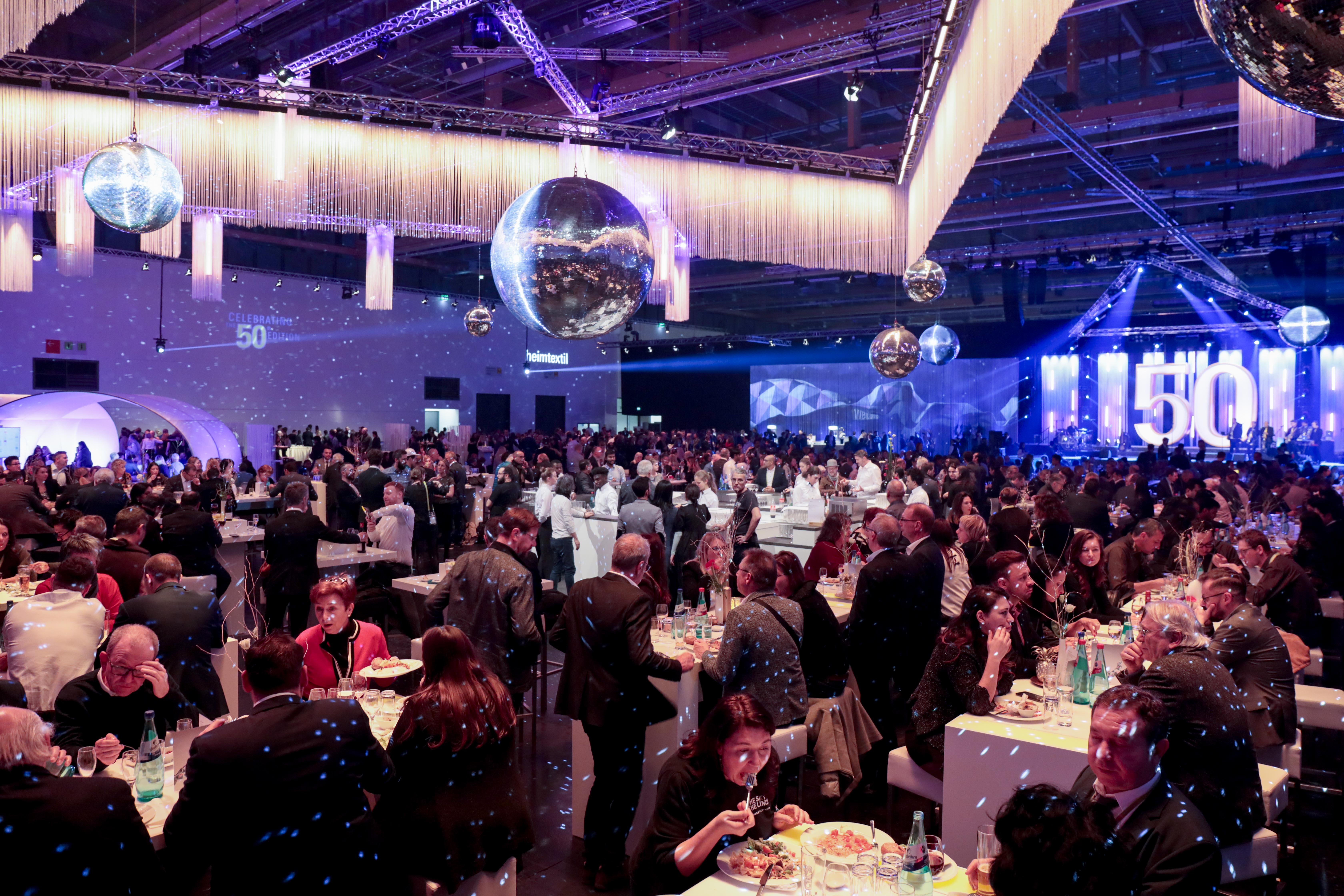 Heimtextil at Night / celebrating 50 years