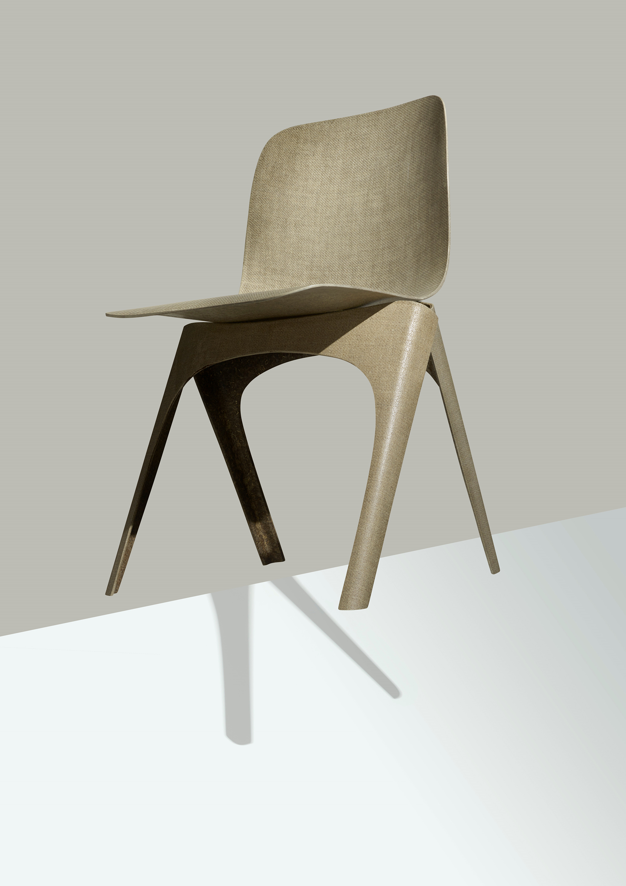 PURE SPIRTUAL - The Flax Chair by Christien Meindertsma for Label Breed, in collaboration with Enkev Photo by Mathijs Labadie and Roel van Tour