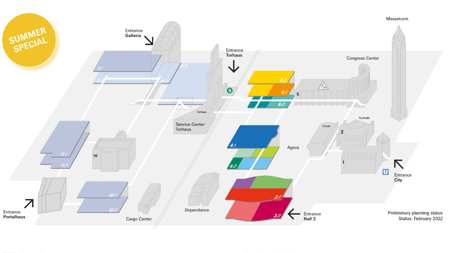 Heimtextil exhibition ground 2022