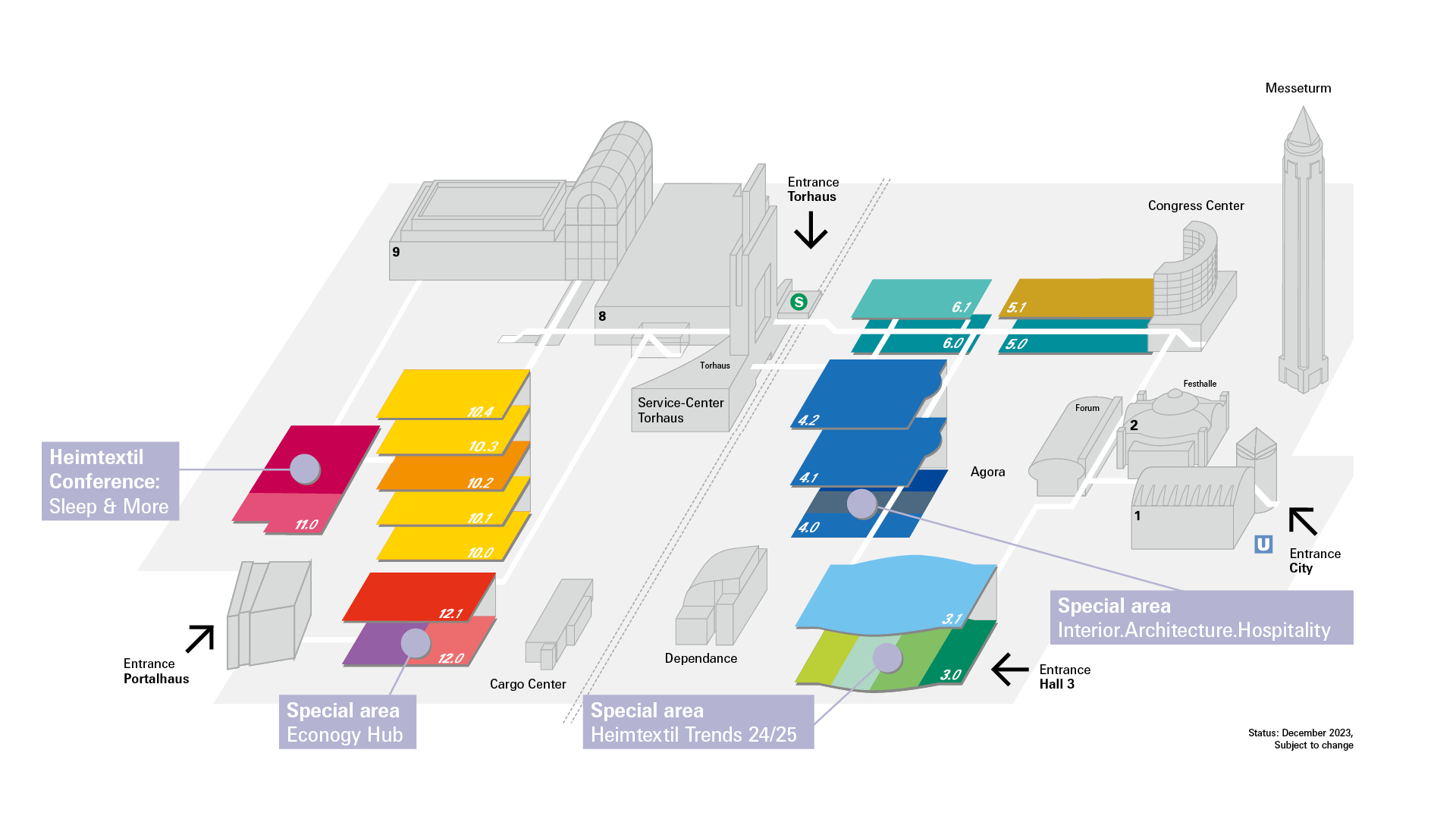 Heimtextil 2024 in Congress Centre Messe Frankfurt