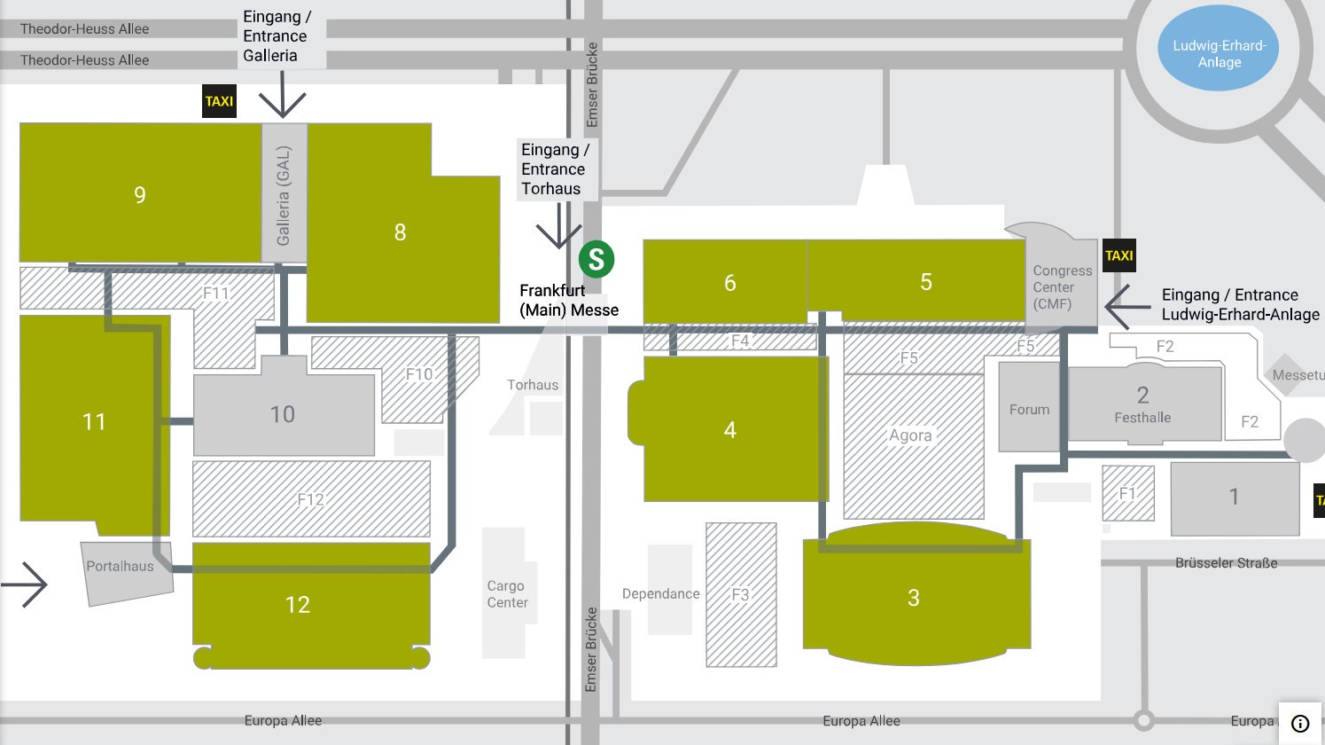 Interactive ground plan Heimtextil 2025