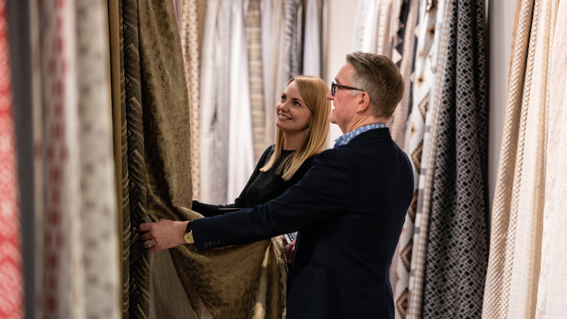 Heimtextil visitor and exhibitor