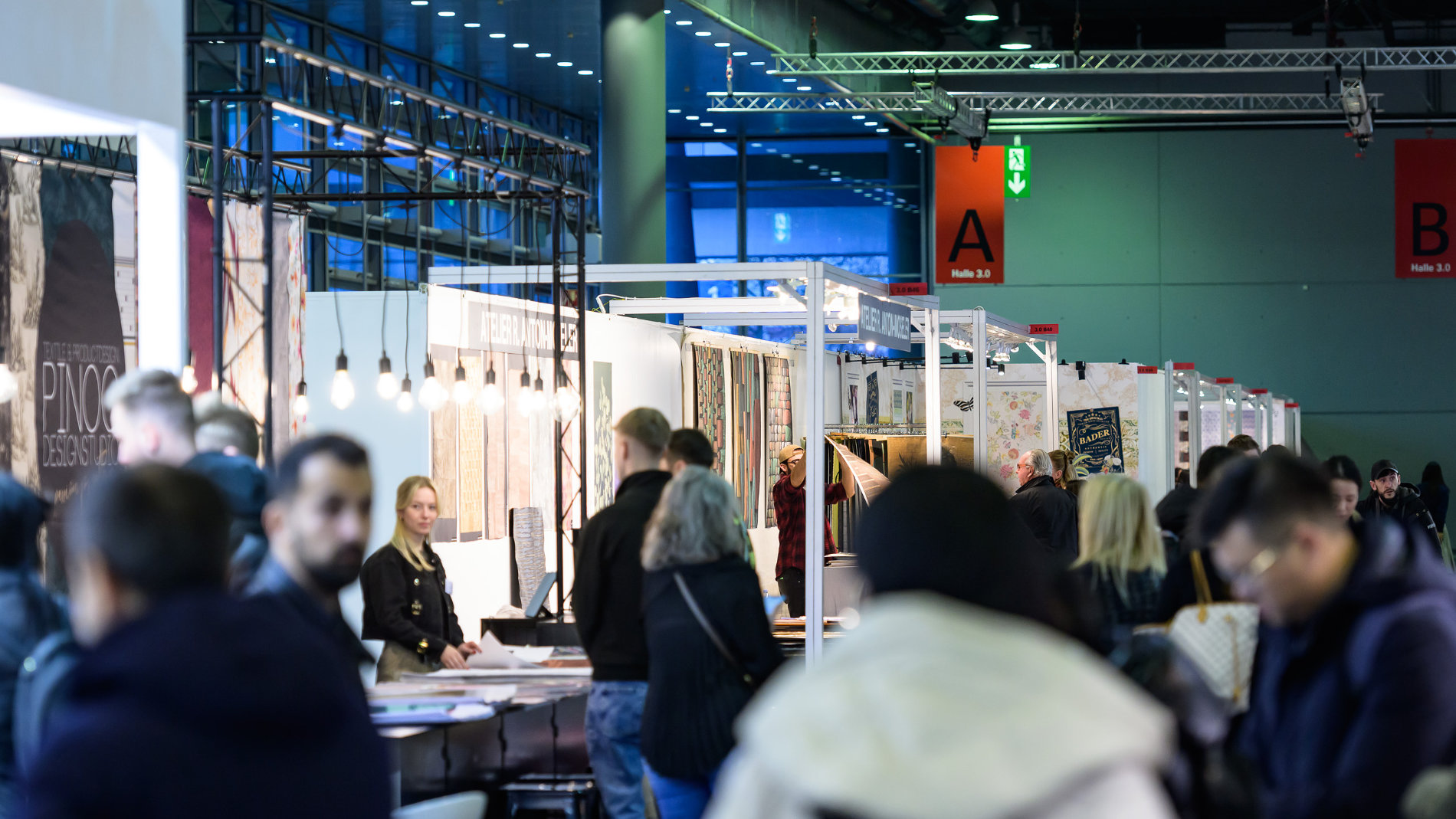 Visitors of Heimtextil