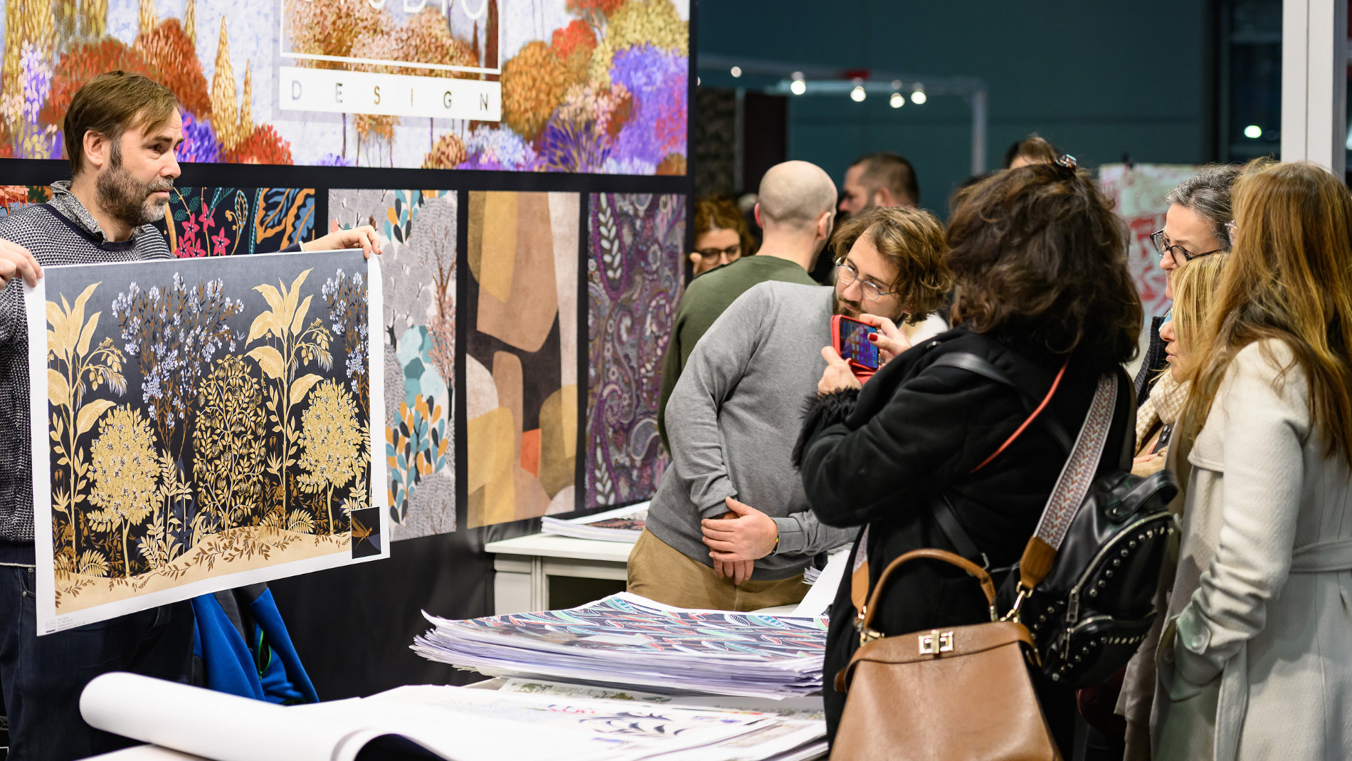 Textiledesign at Heimtextil