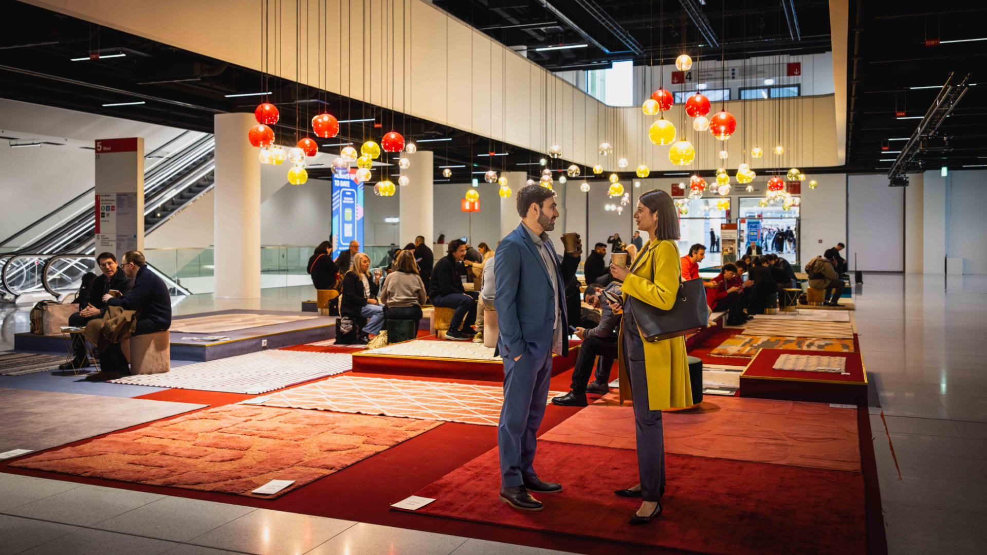 Carpet Lounge auf der heimtextil