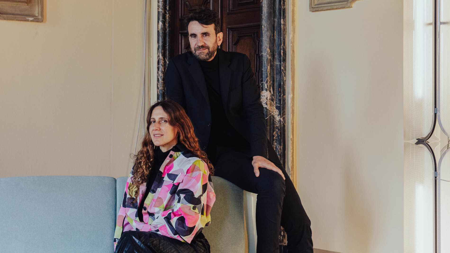 Creative director Valentina Ciuffi and architect Joseph Grima