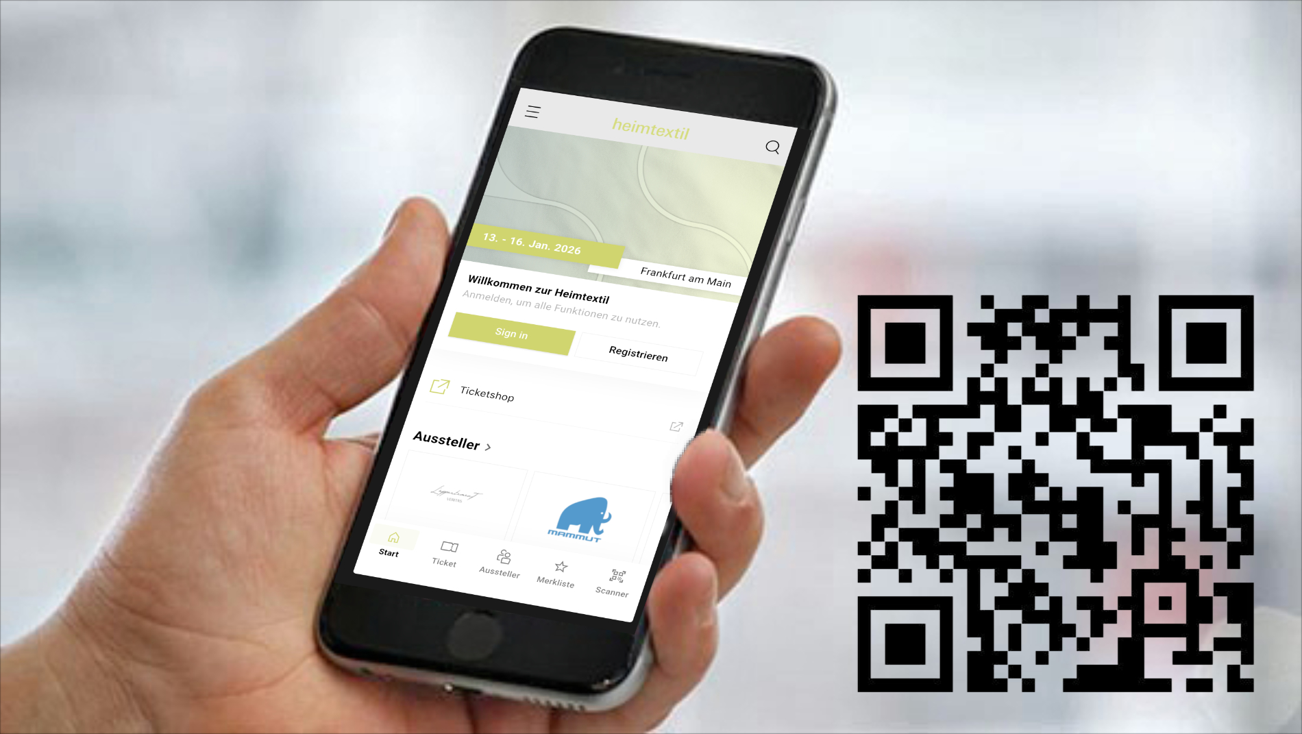 Heimtextil Navigator App