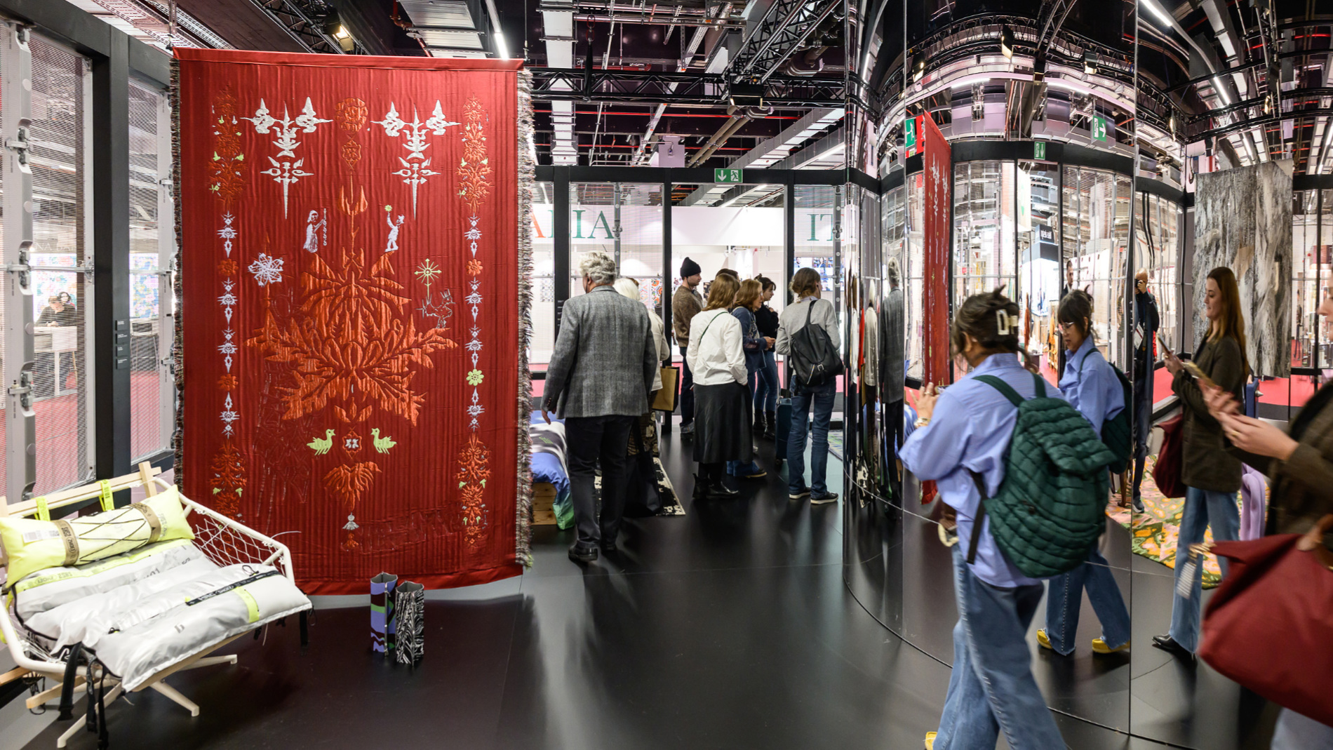 Heimtextil 2026 provided exchange, inspiration and orientation in a changing market. Photo: Messe Frankfurt / Pietro Sutera