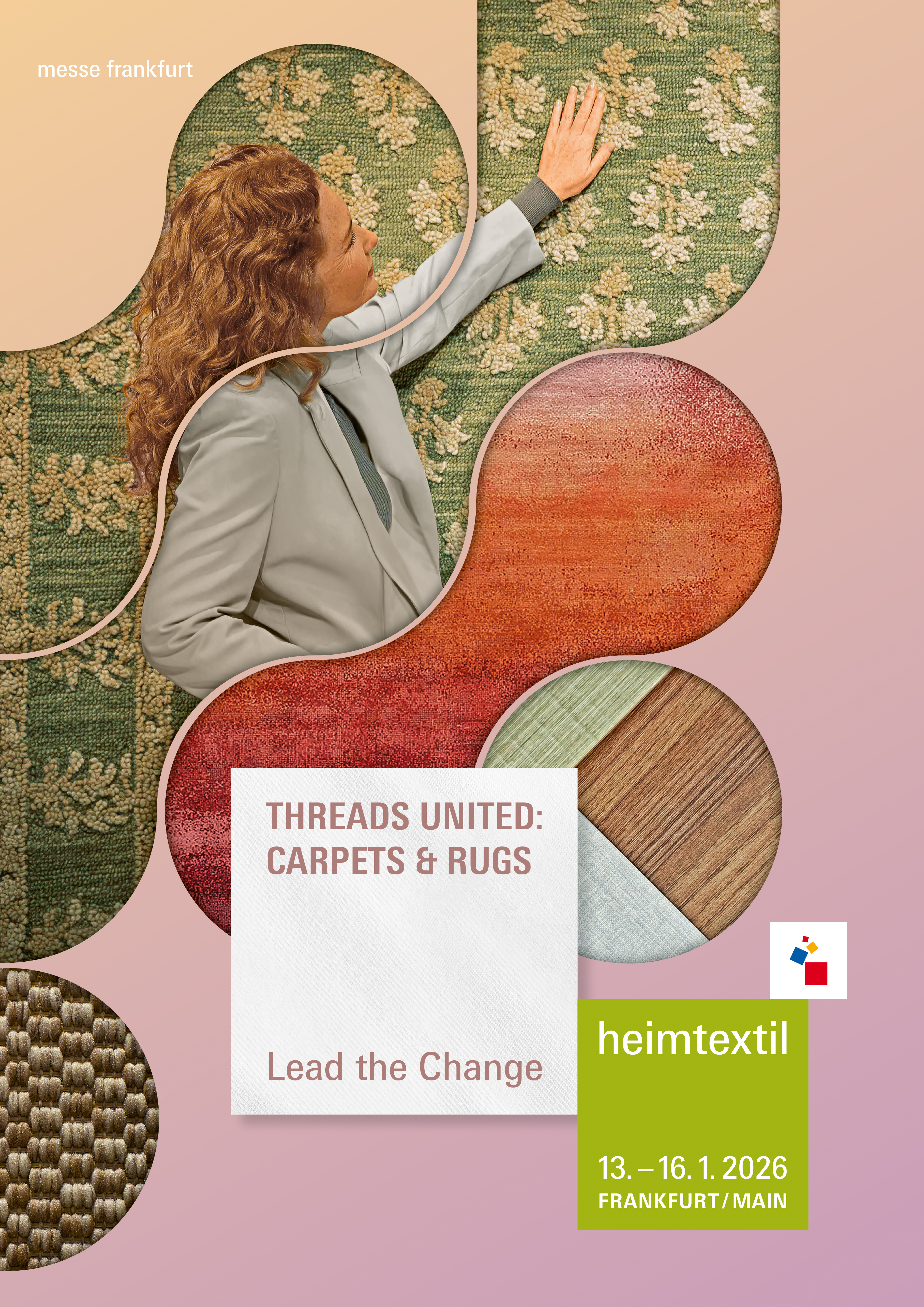 Heimtextil Key Visual Carpets & Rugs 2026