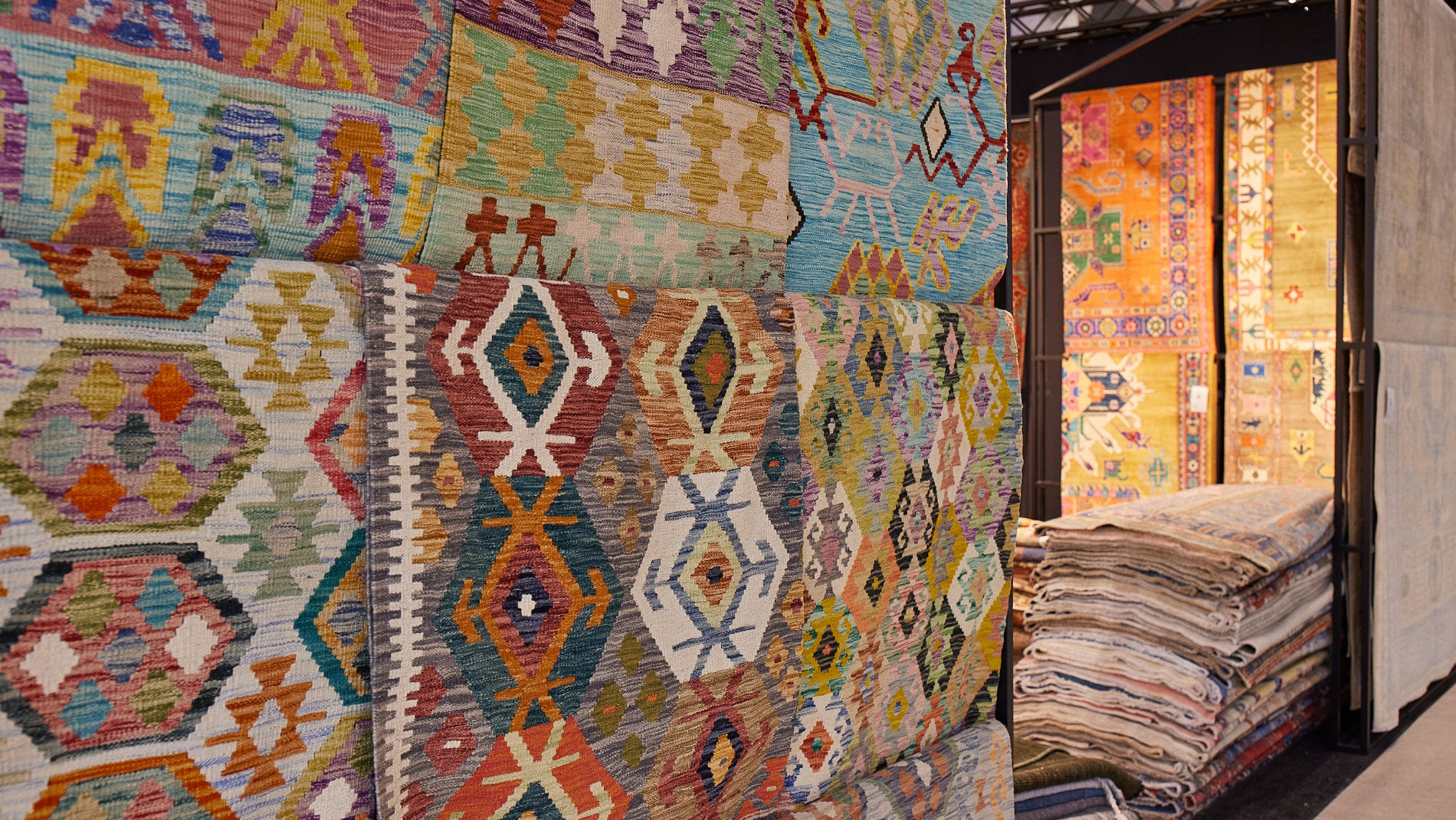 Colourful carpets