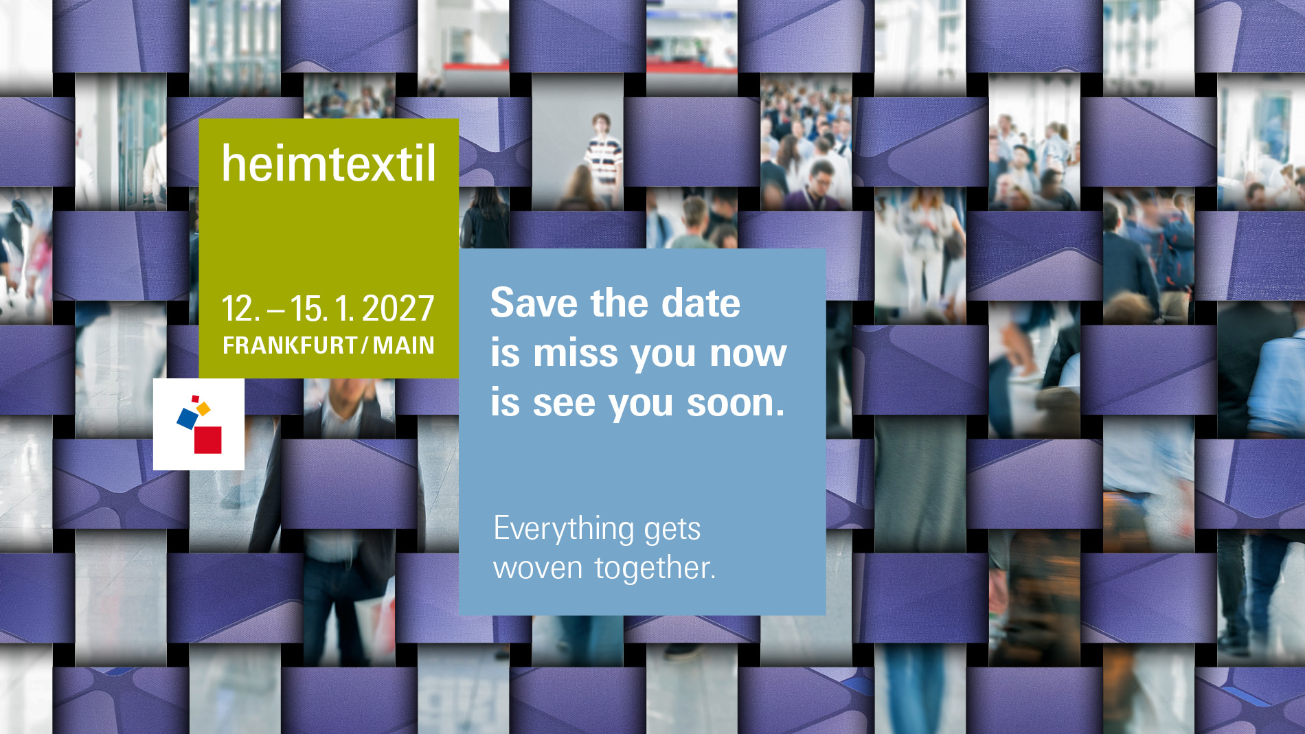 Heimtextil Save the Date 2027