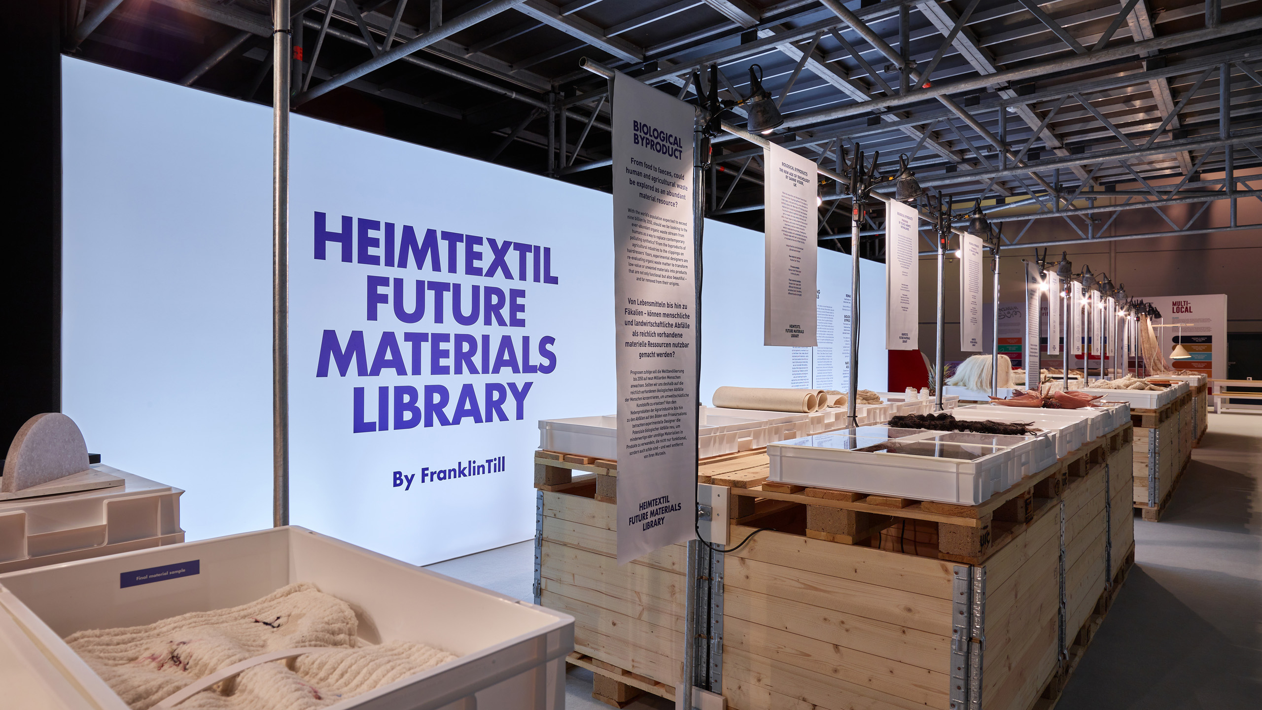 Heimtextil Future Materials Library